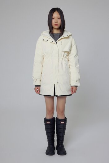 [WOMEN] 오리지날 롱 다운 자켓 - 아이보리 HDW0005ADZIVO