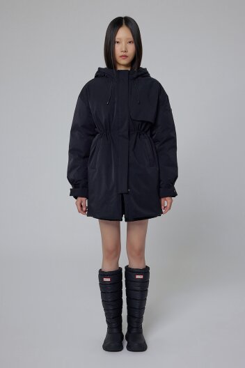 [WOMEN] 오리지날 롱 다운 자켓 - 블랙 HDW0005ADZBLK