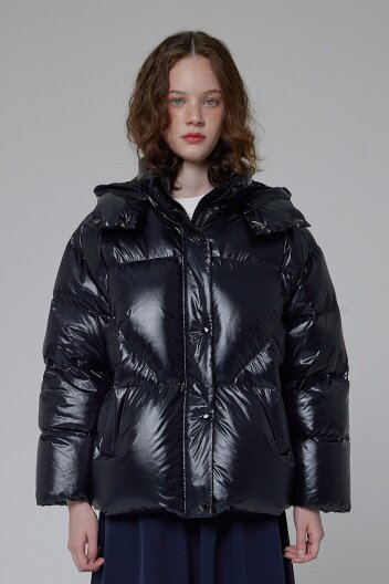 [WOMEN] 인트레피드 미들 다운 자켓 - 블랙 HDW0004ADZBLK