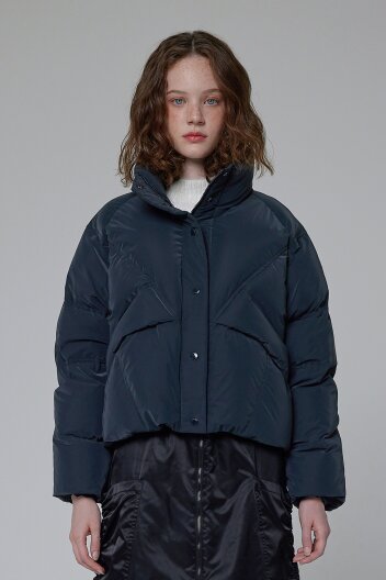 [WOMEN] 글로시 다운 자켓 - 딥네이비 HDW0003ADZDNV