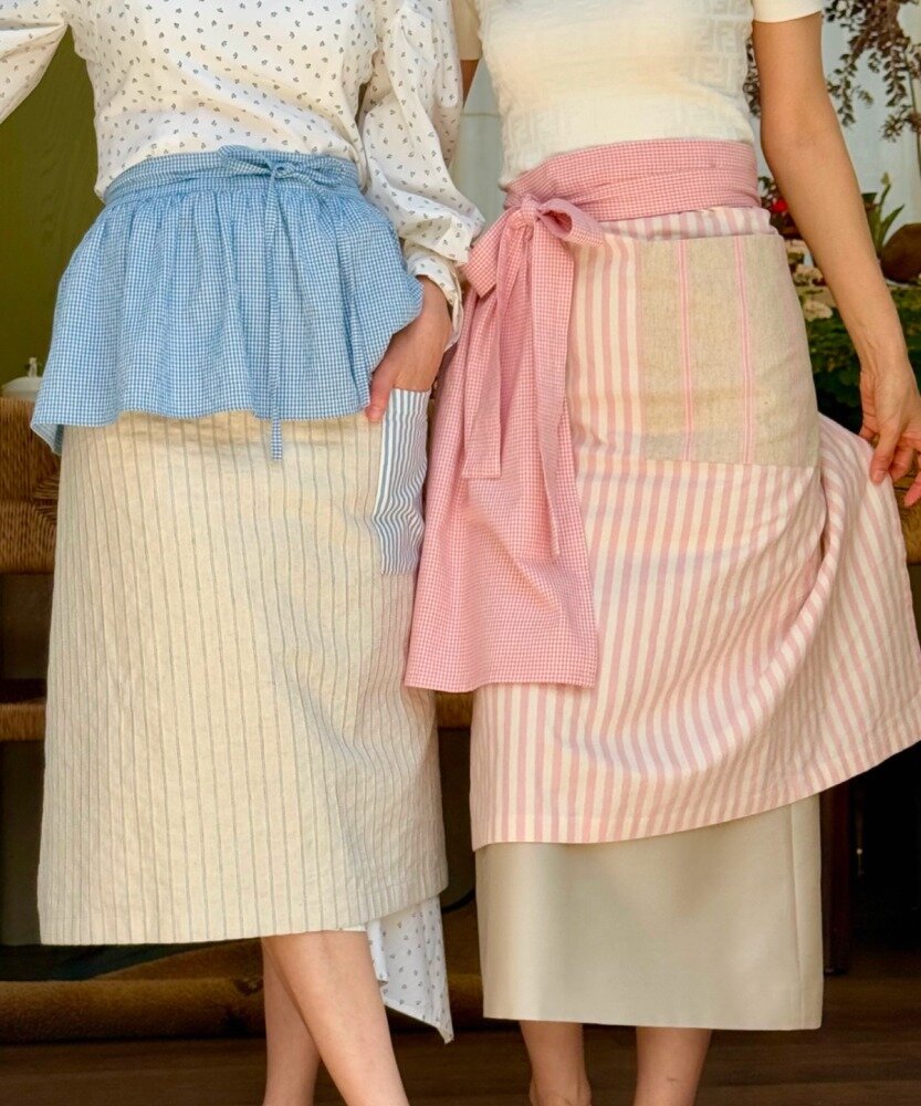 퐁퐁 수건 앞치마 Pongpong Towel Apron_