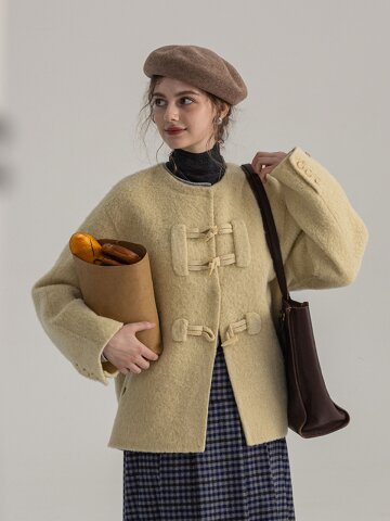 DA_Exquisite casual classic coat_2color