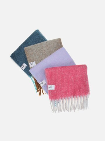 투톤 컬러믹스 머플러 로이카 (4 colors)