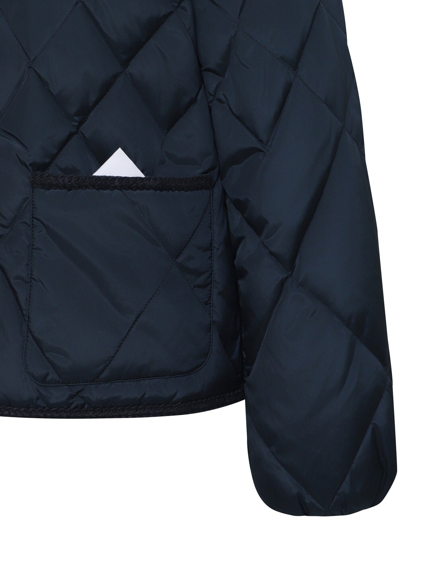 덕다운 퀼팅 숏 점퍼 (NAVY)