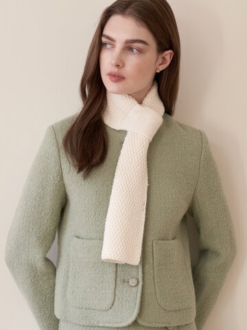 엘르 리코타볼륨 끼움 머플러 SE34MX302