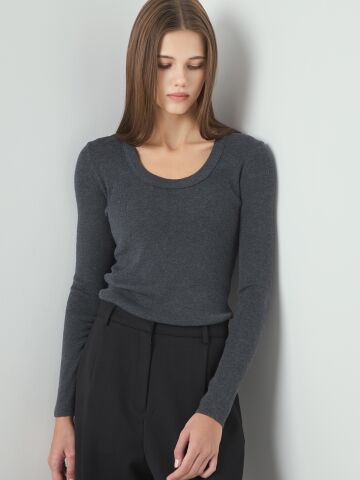 Basic Knit_Charcoal