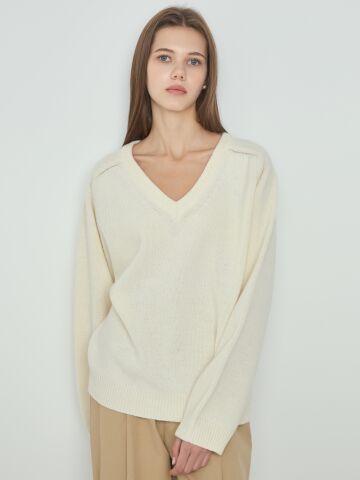 Essential Knit_Ivory