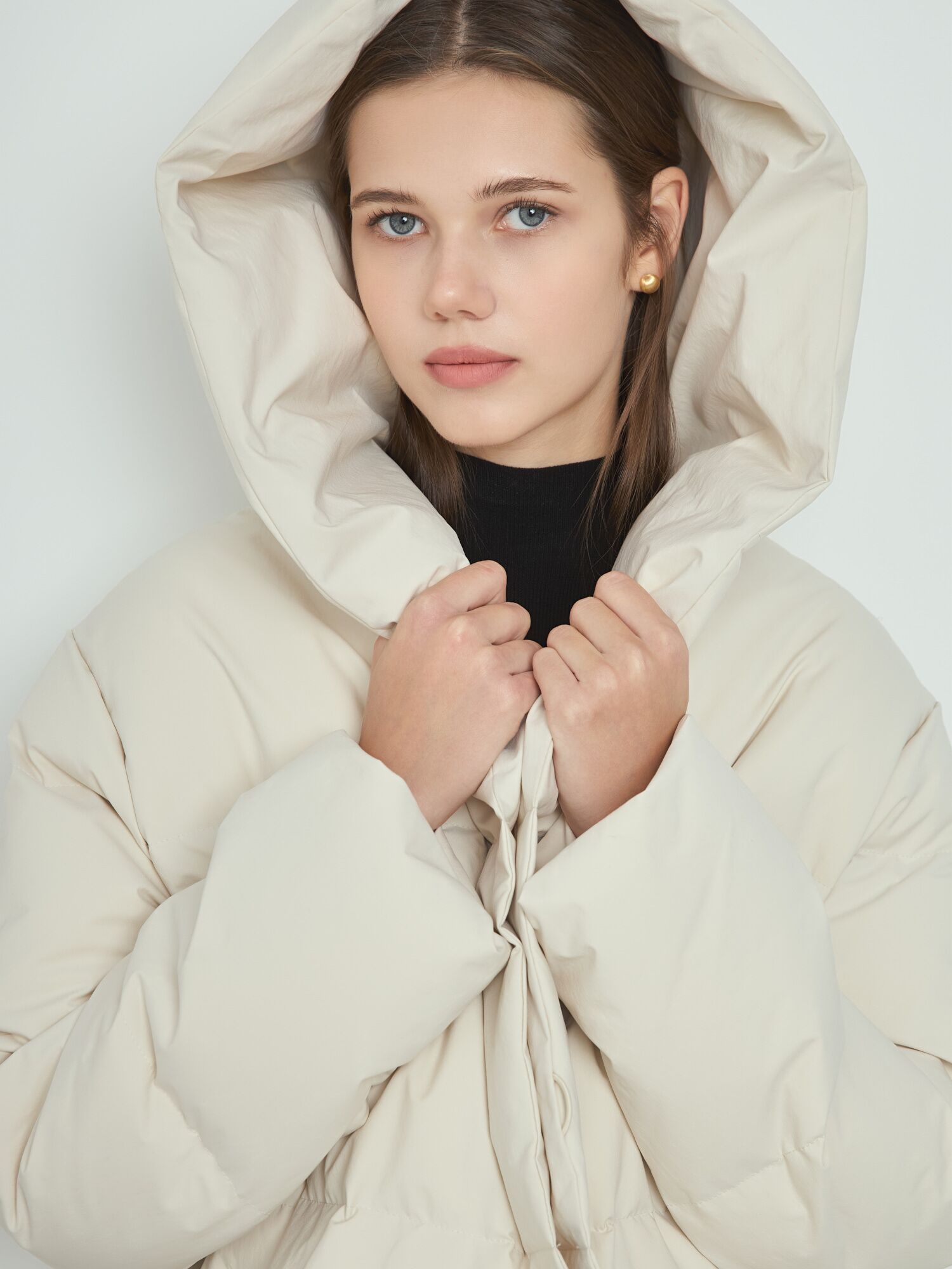 클라우드 패딩_아이보리