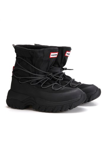 [WOMEN] 원더러 레이스업 아웃도어 부츠 - 블랙 WFS2251NYLBLK