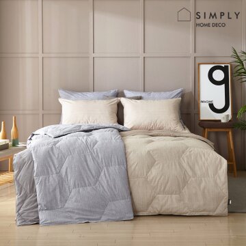 보스턴 구스 이불 Q + 베개커버 2