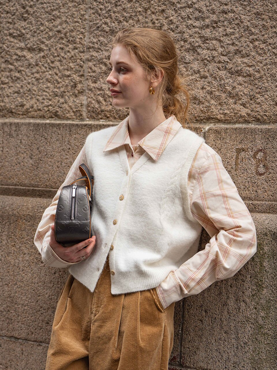 DA_Versatile cardigan vest_2color