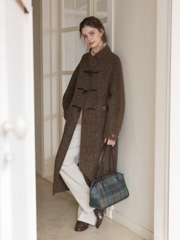 DA_Warm classic long coat_BROWN