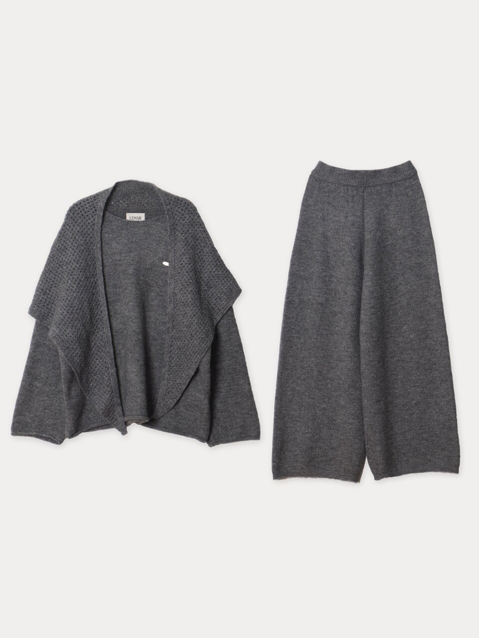 [메종르하르] 레이첼 니트 SET (라운드니트+팬츠+커치프) 3color