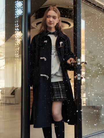 [2컬러] 캐시미어 더플 코트

