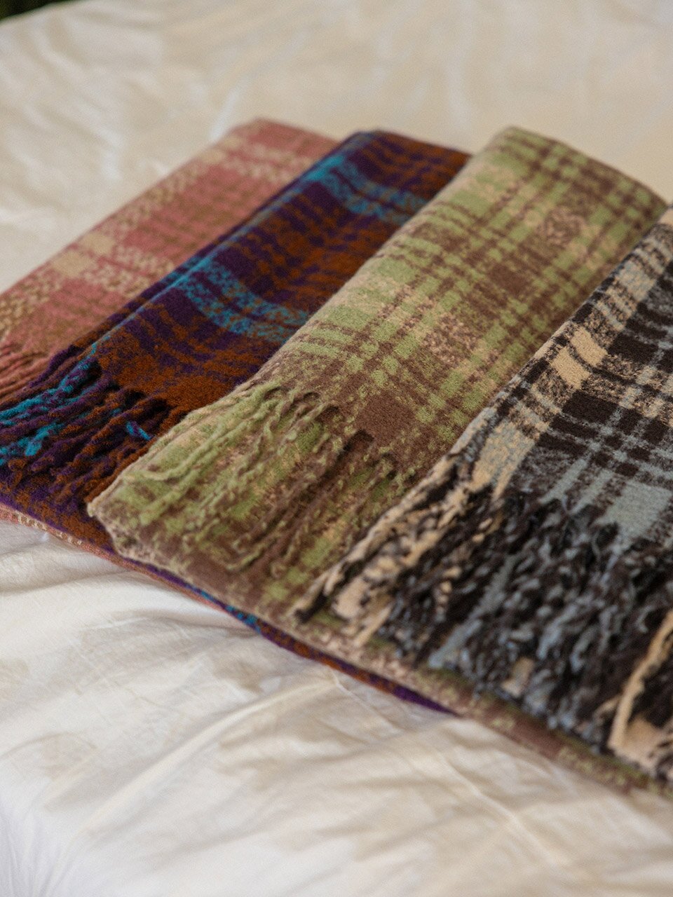 LS_Colorblock plaid muffler_4color