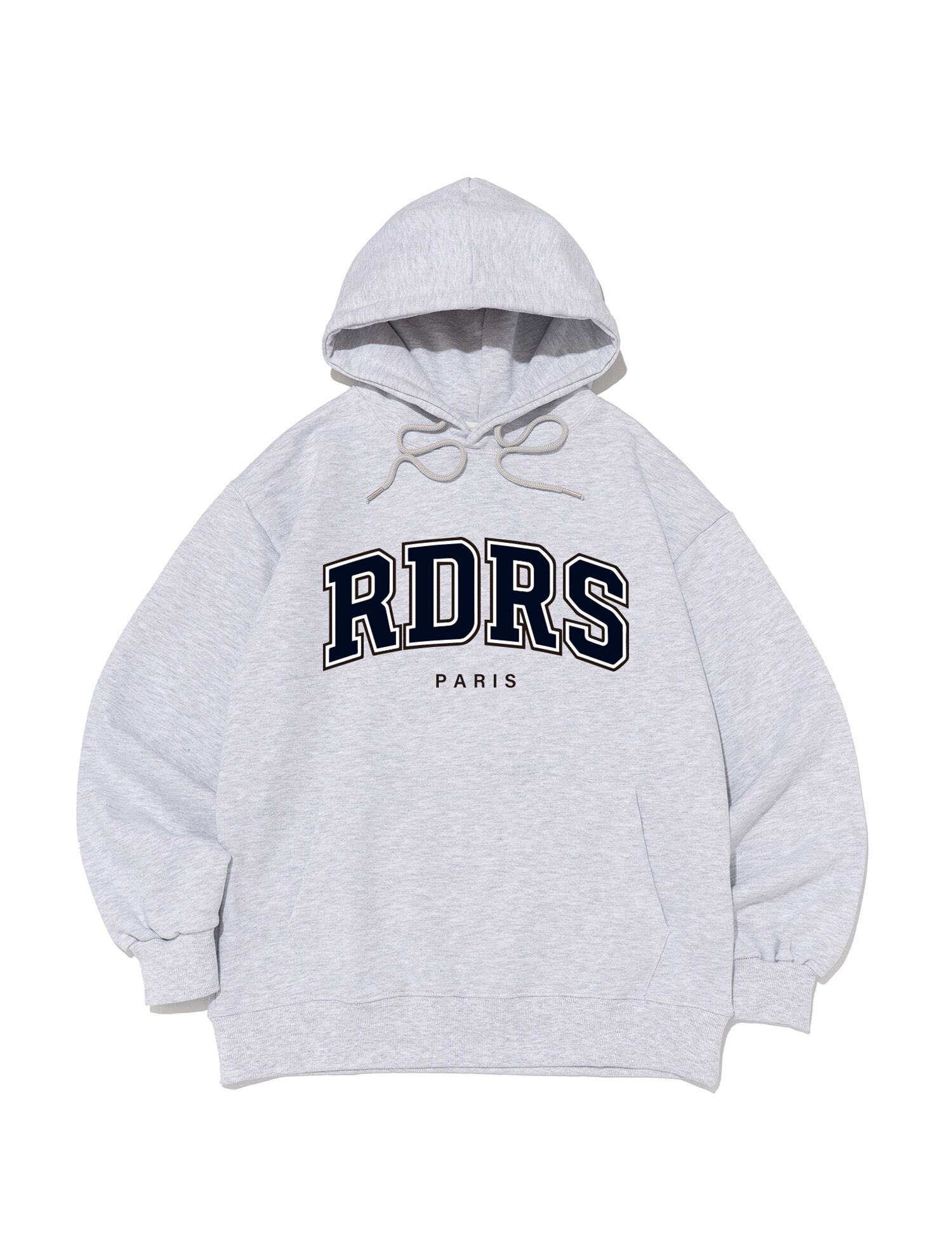 [기모/NO기모] RDRS 파리스 후드티 (화이트멜란지)