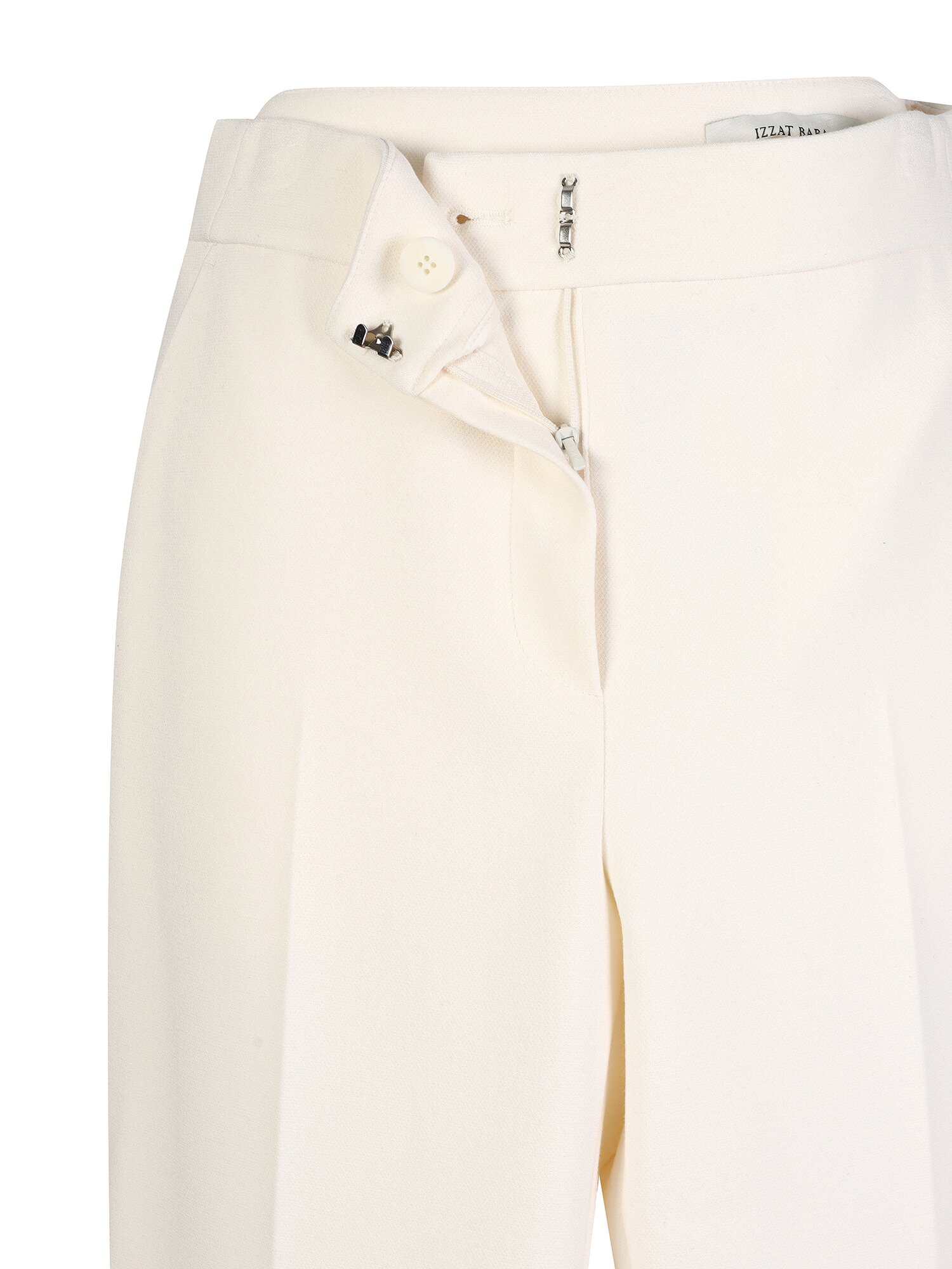 기모 레귤러 일자핏 팬츠 (IVORY)