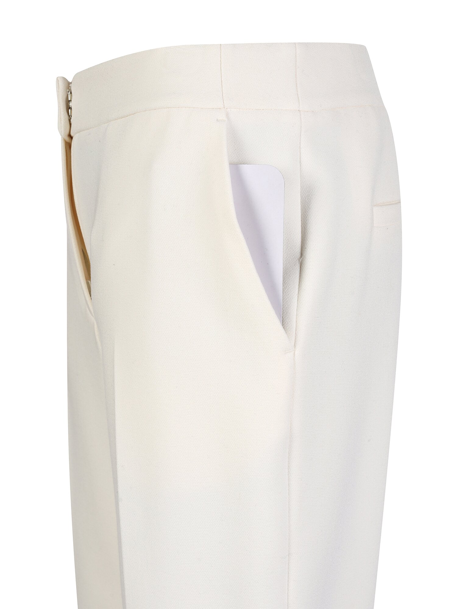 기모 레귤러 일자핏 팬츠 (IVORY)