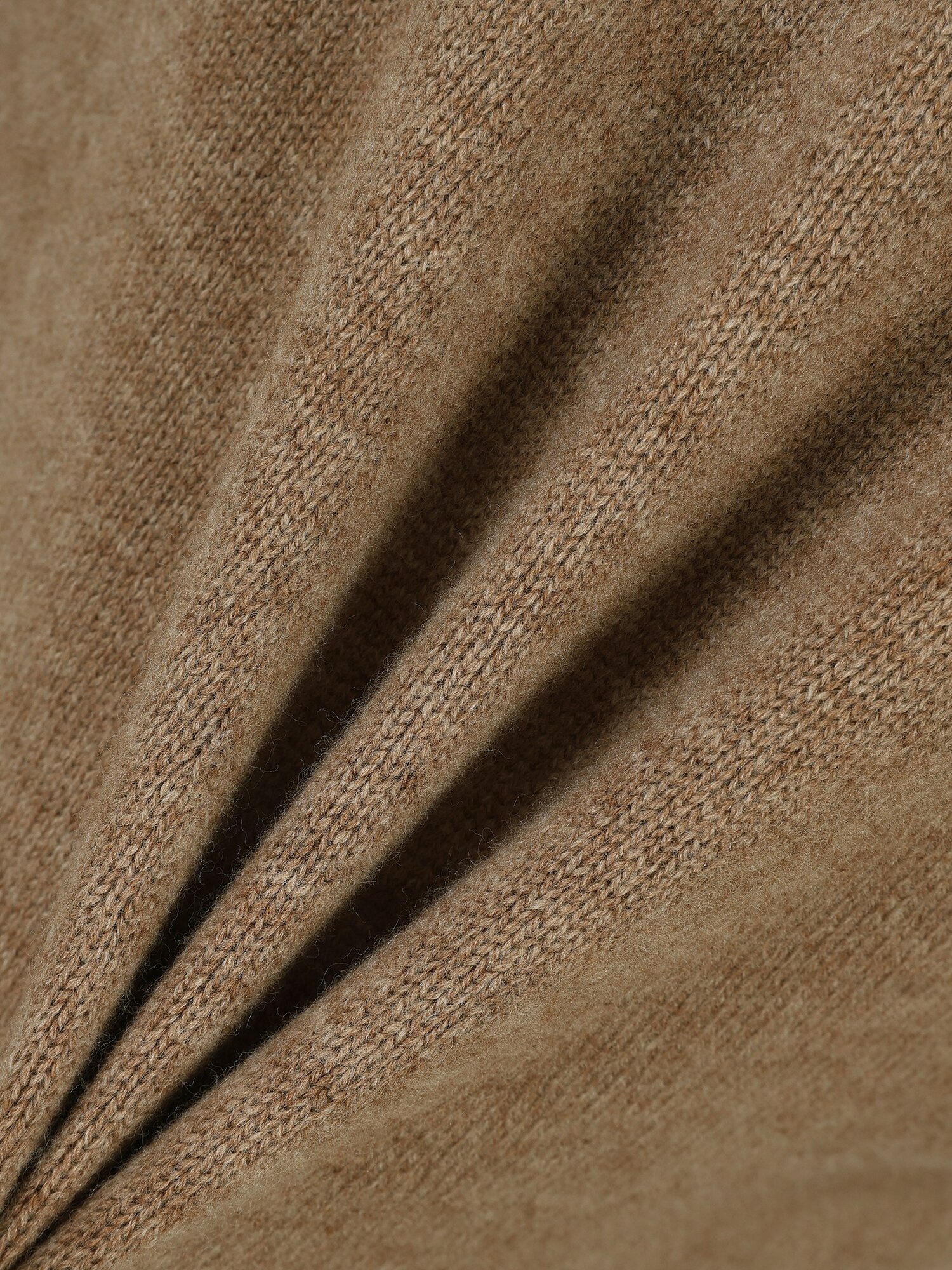 울 케이블 홀가먼트 풀오버 니트 (MELANGE BEIGE)