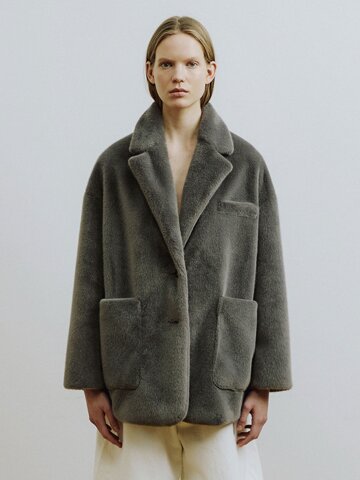 몰리 라이트 퍼 블레이져 자켓_MW6WJK01X