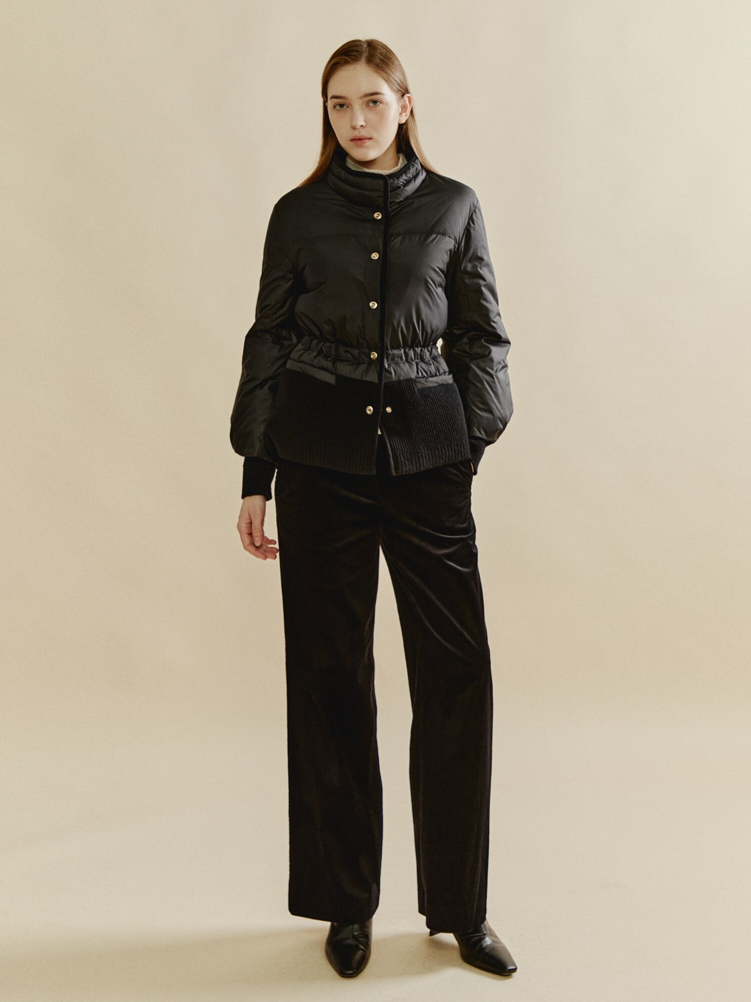 리파인드 코듀로이 컴포트 팬츠 (BLACK)