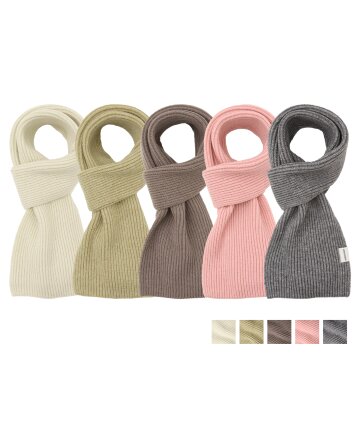 [1+1] Basic Rib Knit Muffler (5colors)