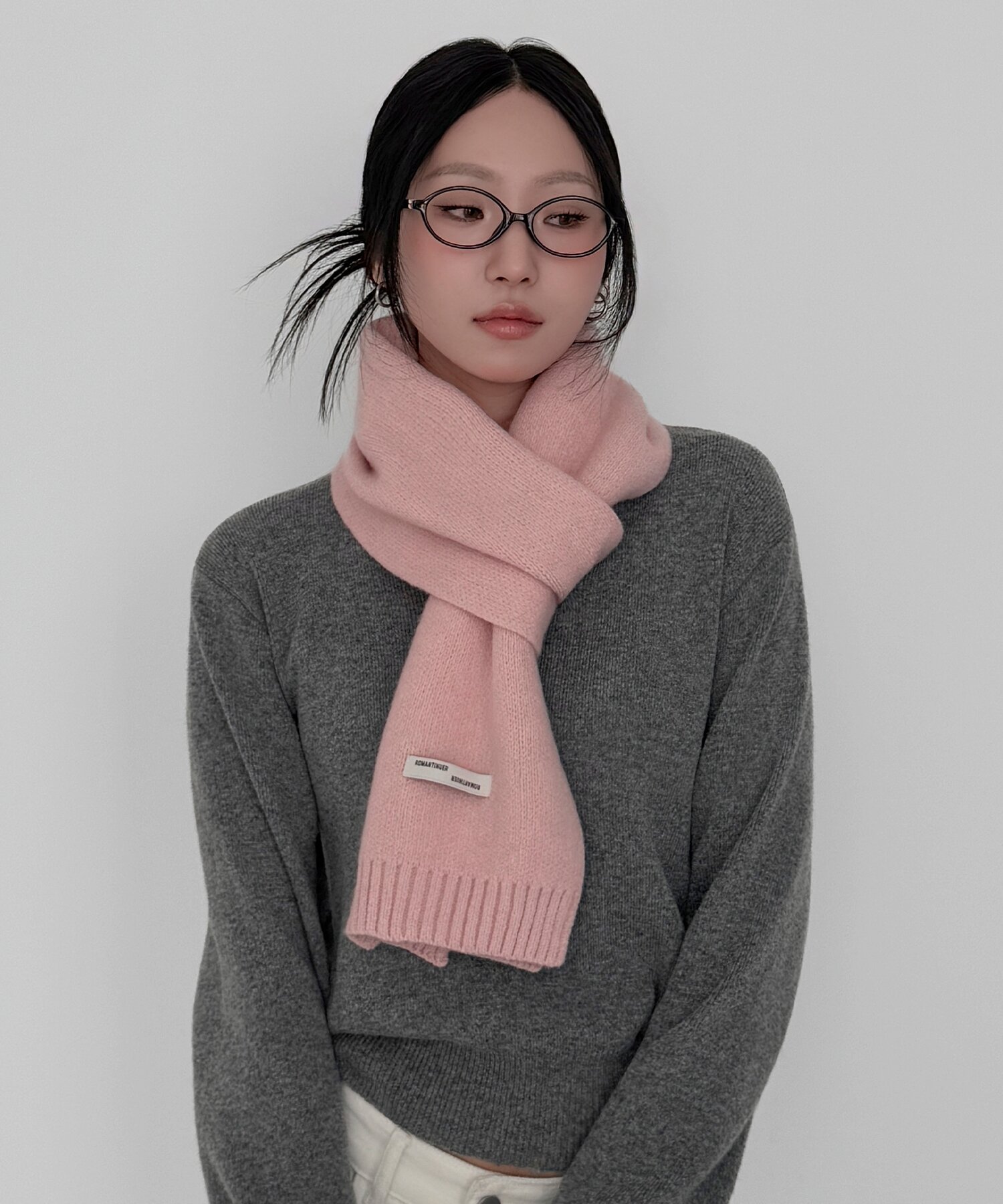 Washable Soft-Touch Muffler (Pink)