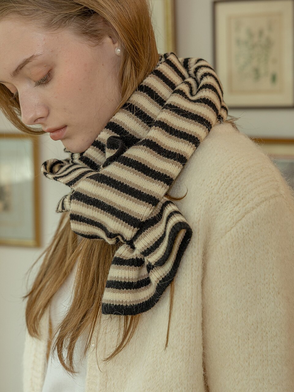 DD_Colorblock stripes muffler_6color