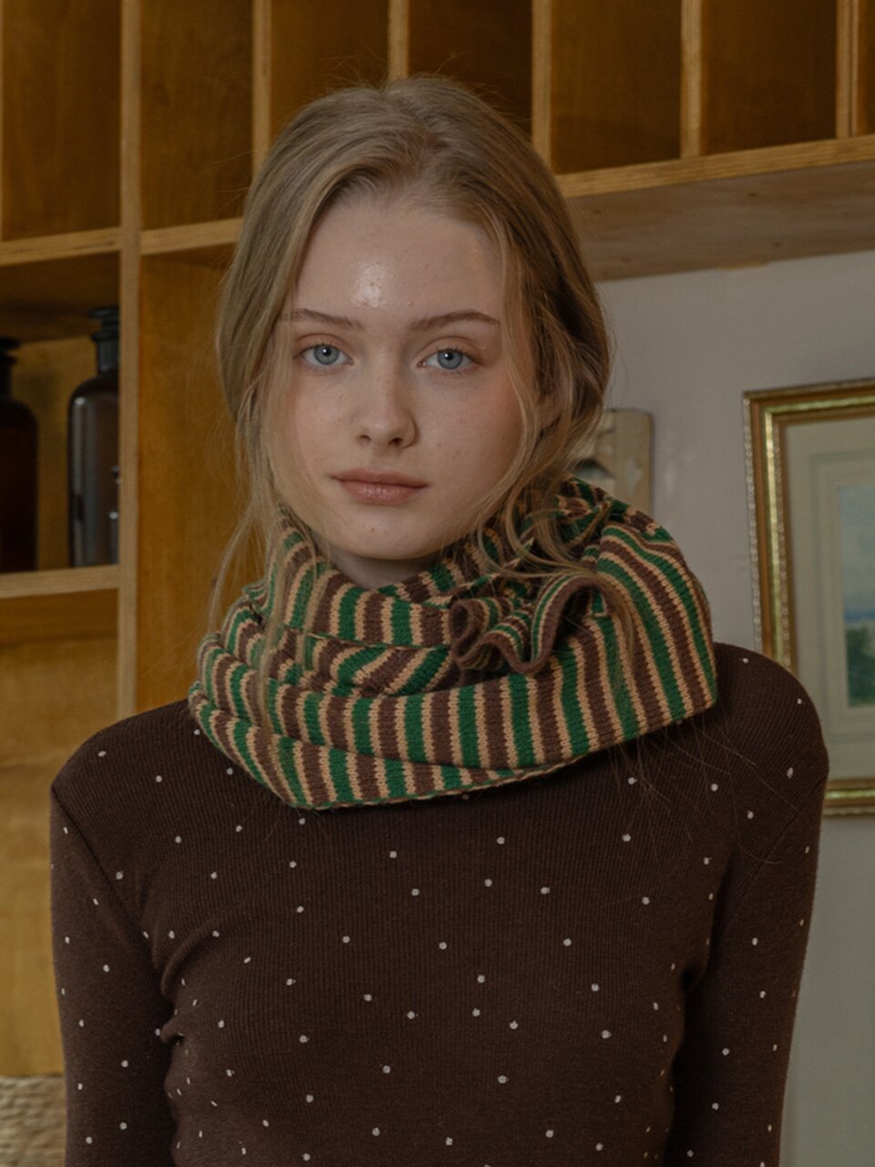 DD_Colorblock stripes muffler_6color
