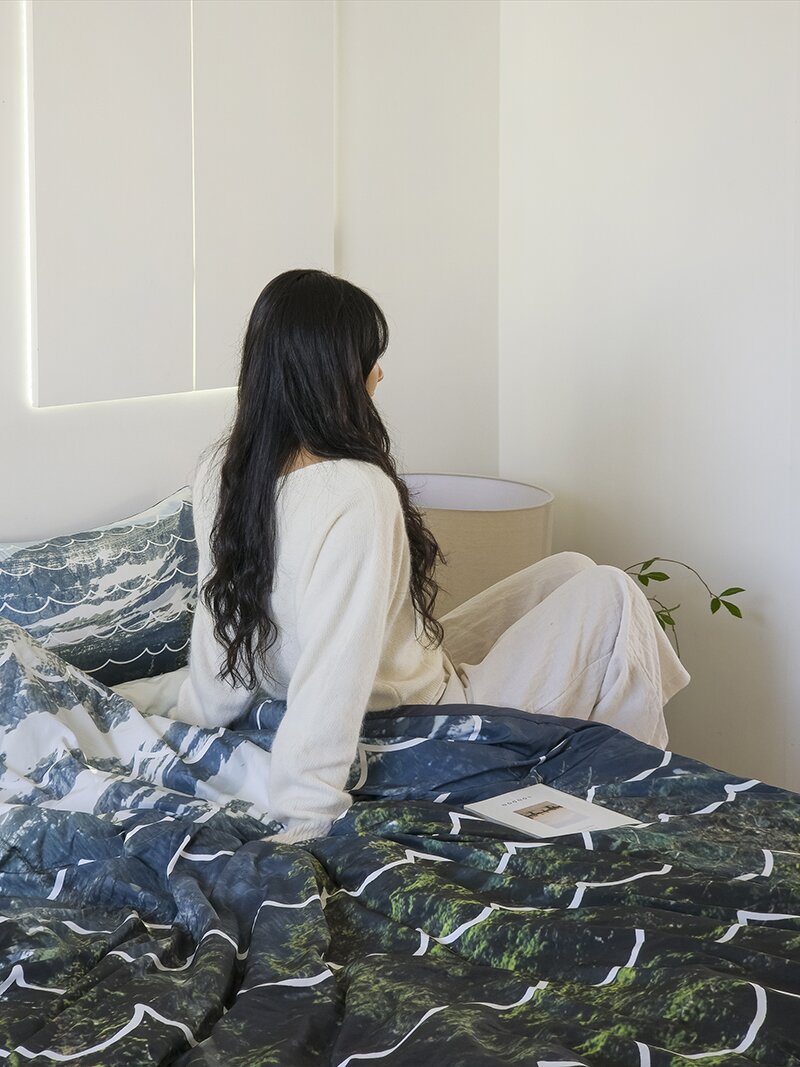 슬립모먼트 두들웨이브 알러지케어 이불커버
