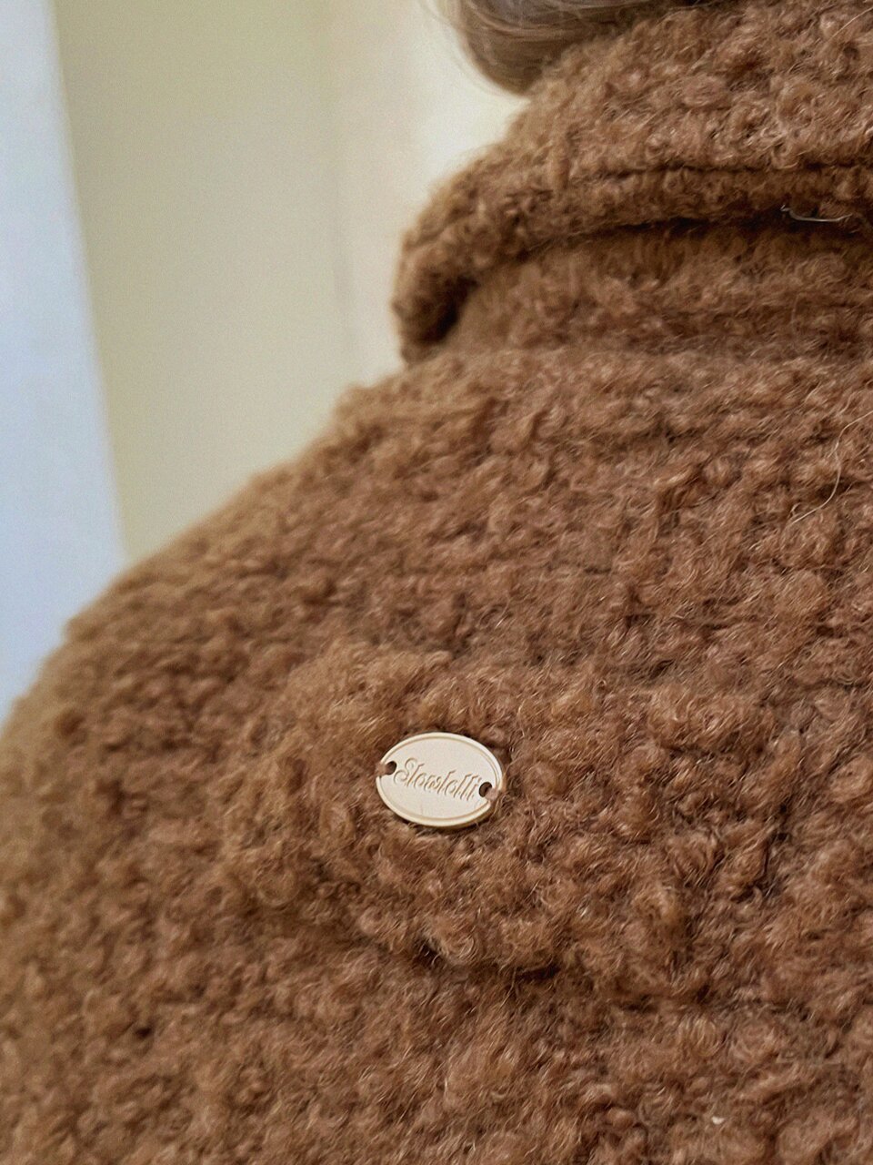 [5차] Soft breeze boucle coat - Brown