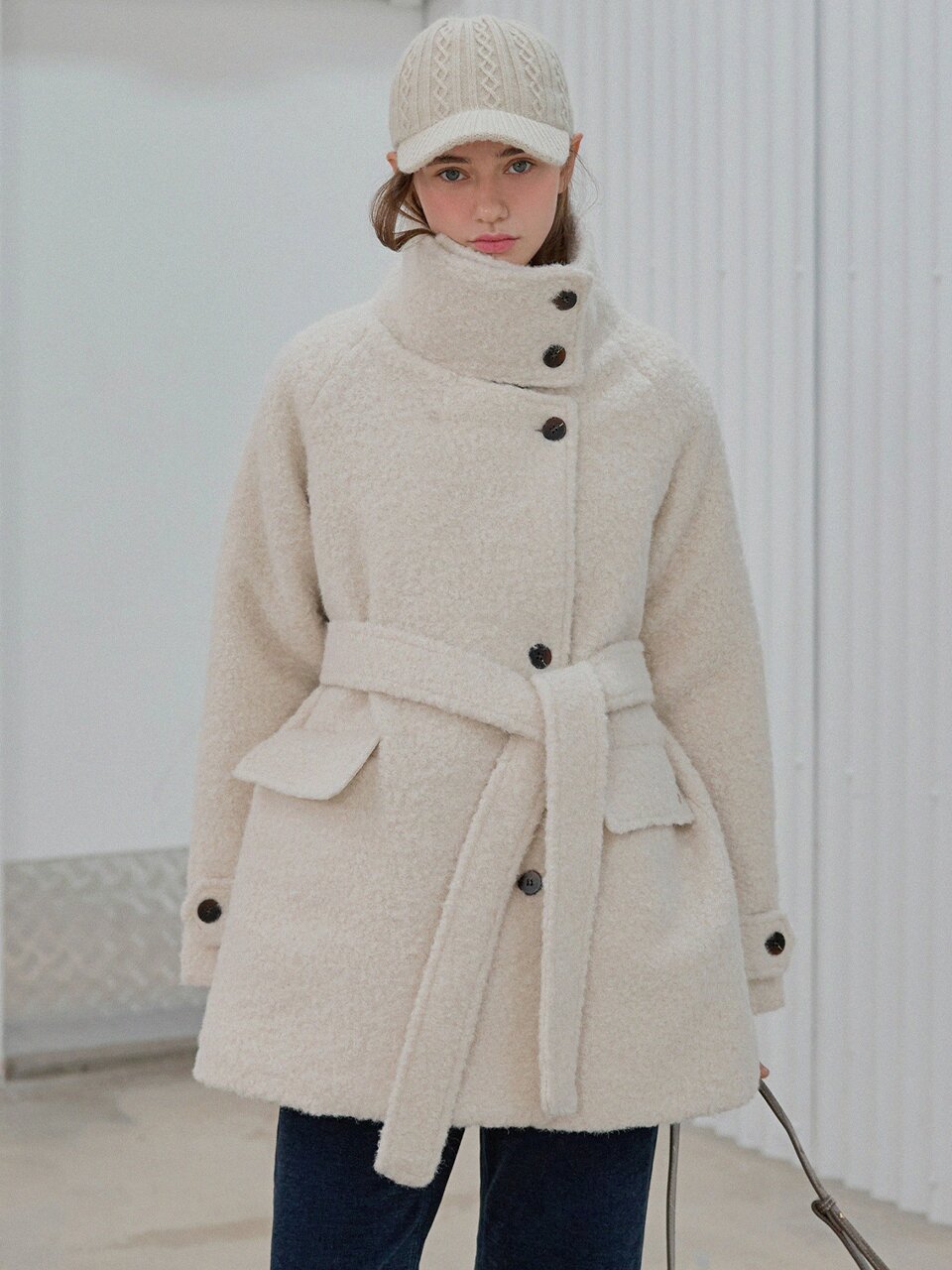 [5차리오더][누빔ver] Neutral mood boucle coat_2 Colors