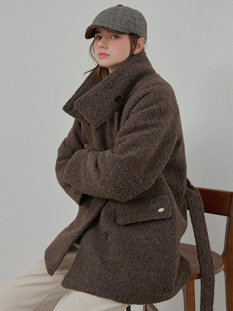 [5차][누빔ver] Neutral mood boucle coat_3 Colors