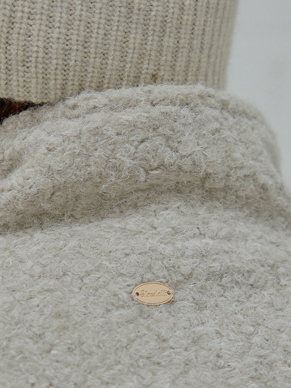 [5차][색상추가] Teddy boucle half coat_3 Colors