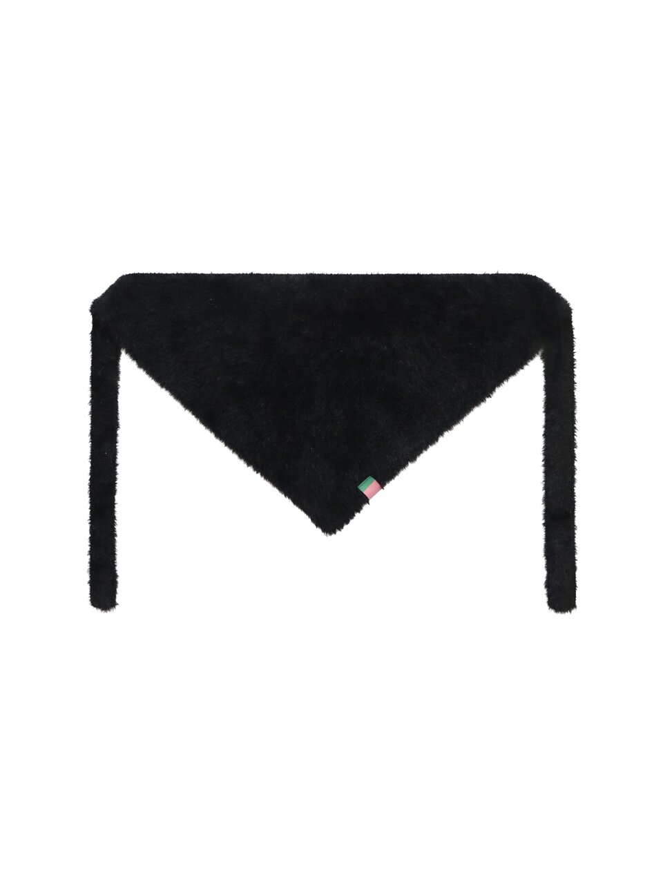 TENDER KNIT KERCHIEF_BLACK