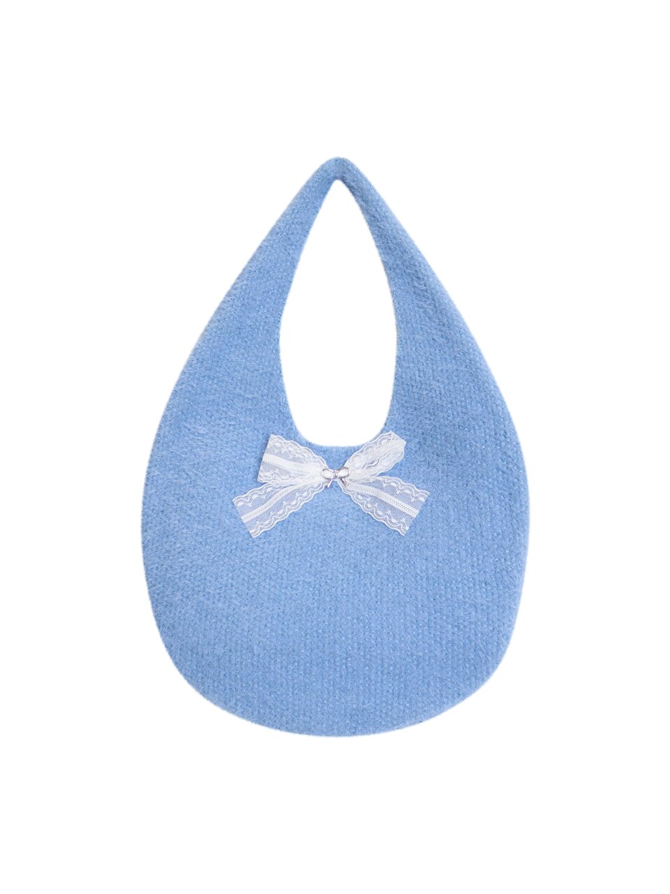 SWEET KNITTING MINI BAG_BLUE