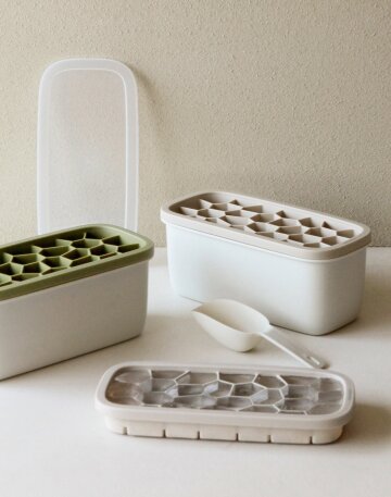 대용량 실리콘 얼음트레이 보관함 (단품/세트 택 1)