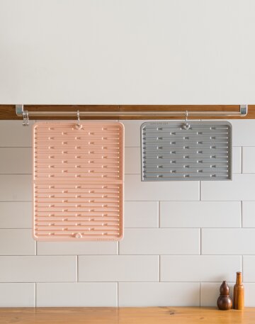 실리콘 접이식 매트 드라잉매트 라지형 설거지매트