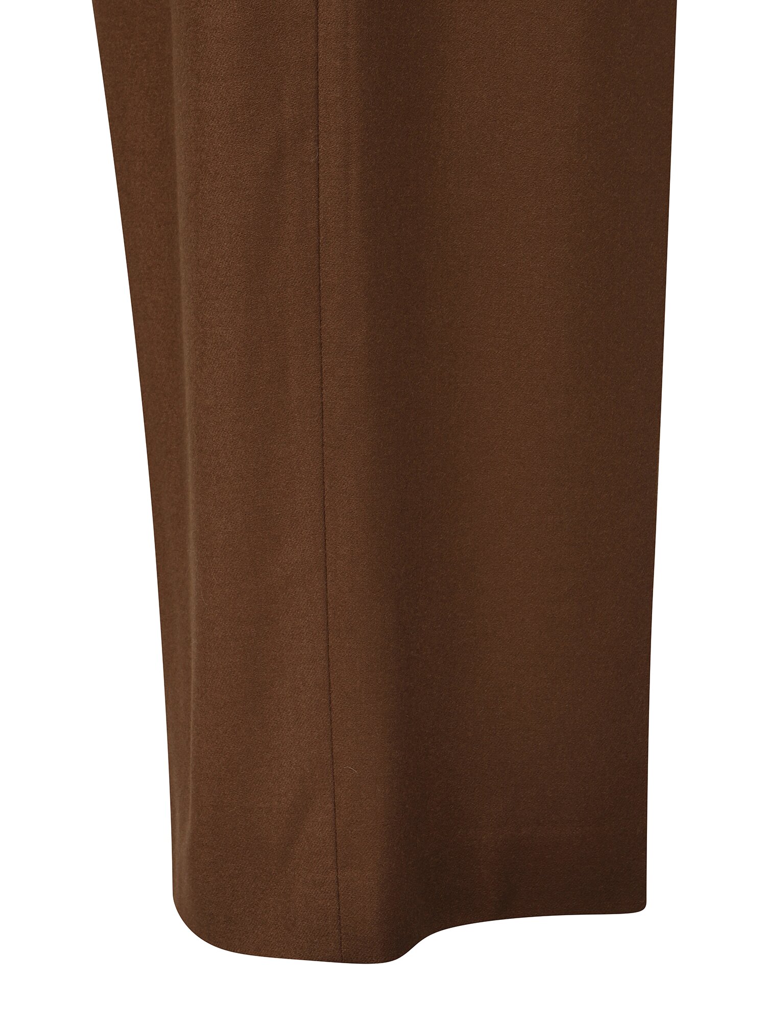 울 투 턱 와이드 슬랙스 팬츠 (CAMEL)