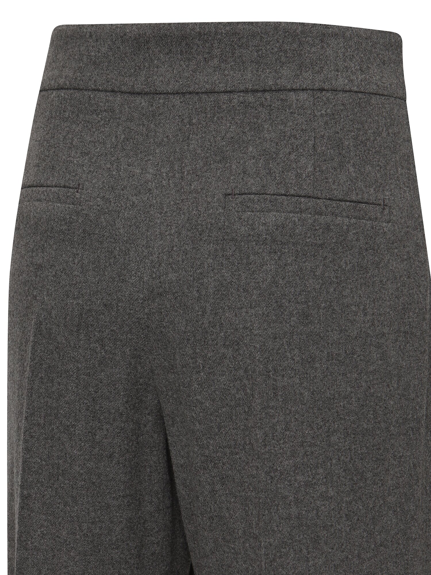 울 투 턱 와이드 슬랙스 팬츠 (GREY)