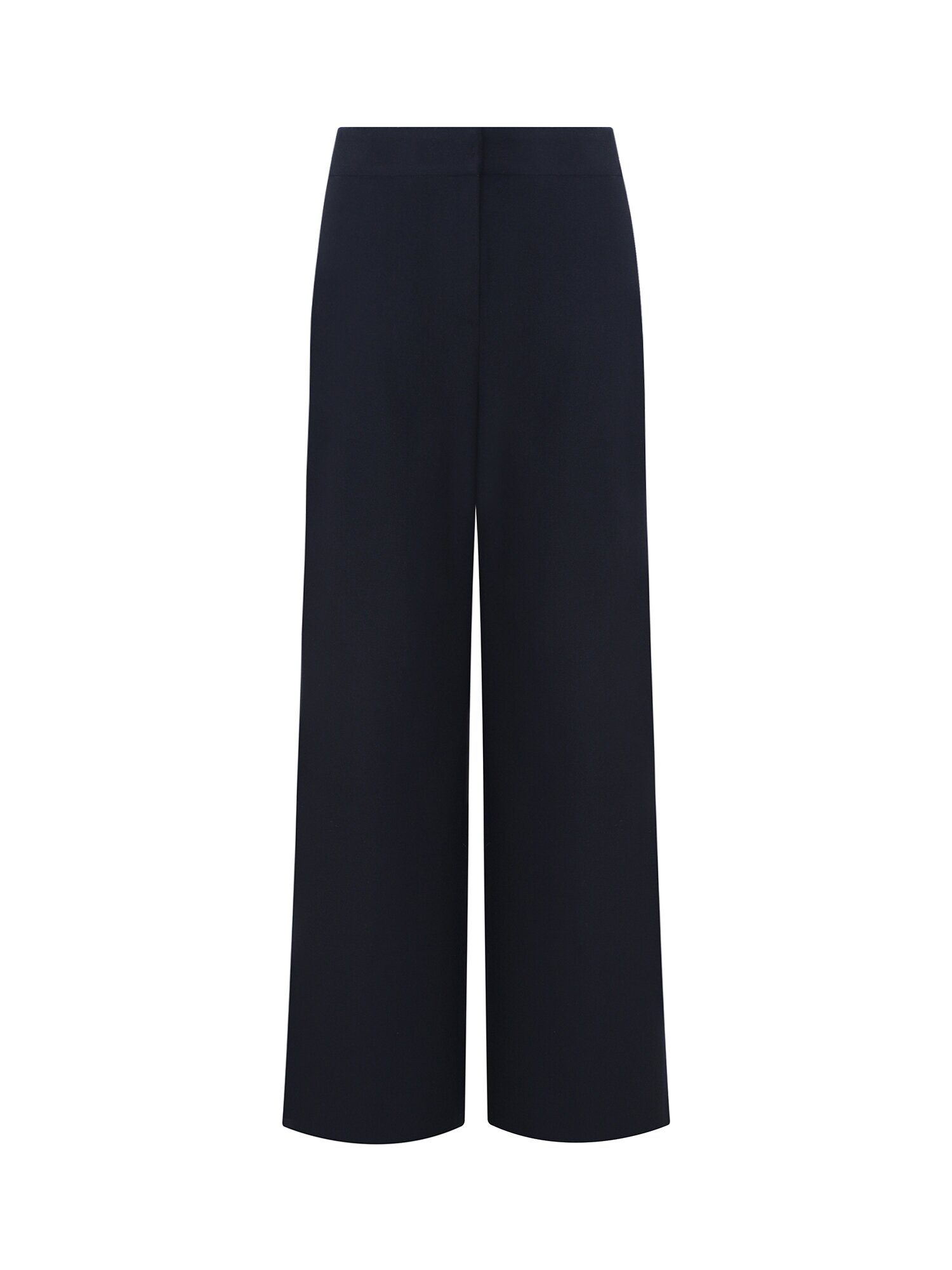 울 레귤러핏 슬랙스 팬츠 (BLACK)