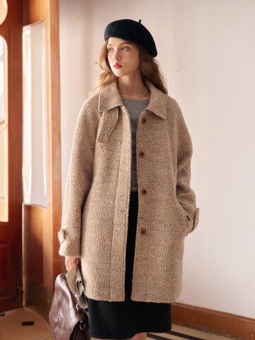 SR_Mid-length woolen jacket