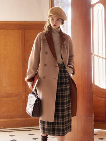 SR_Two-wear reversible wool coat_2color