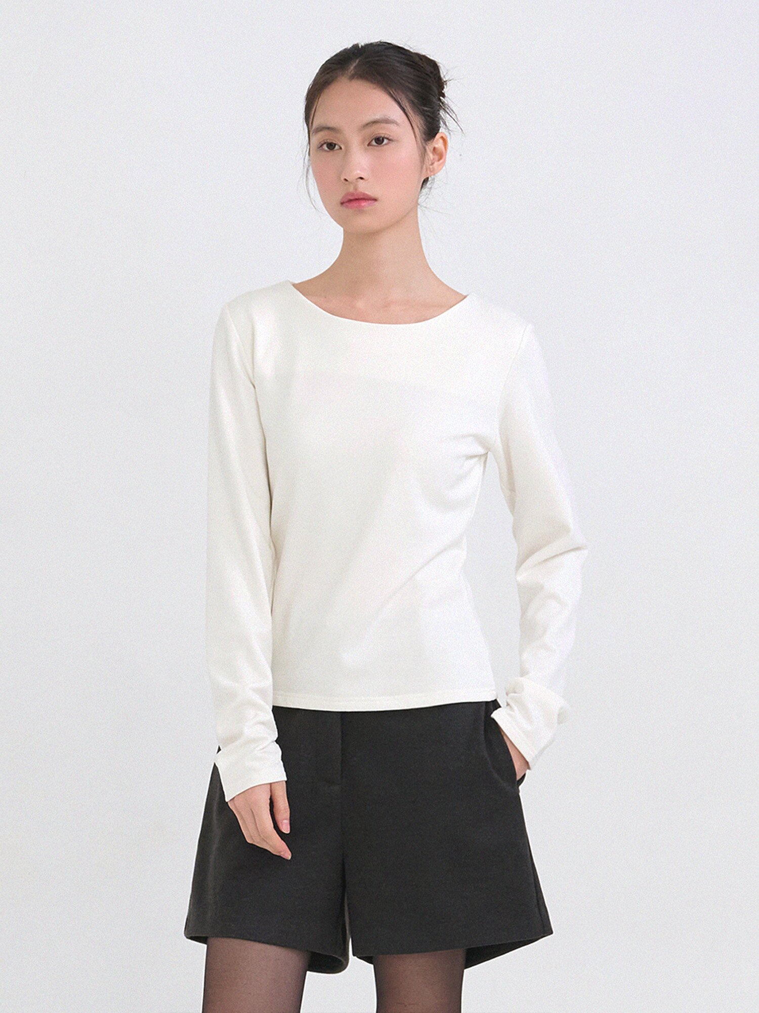 라미스 보트 넥 티