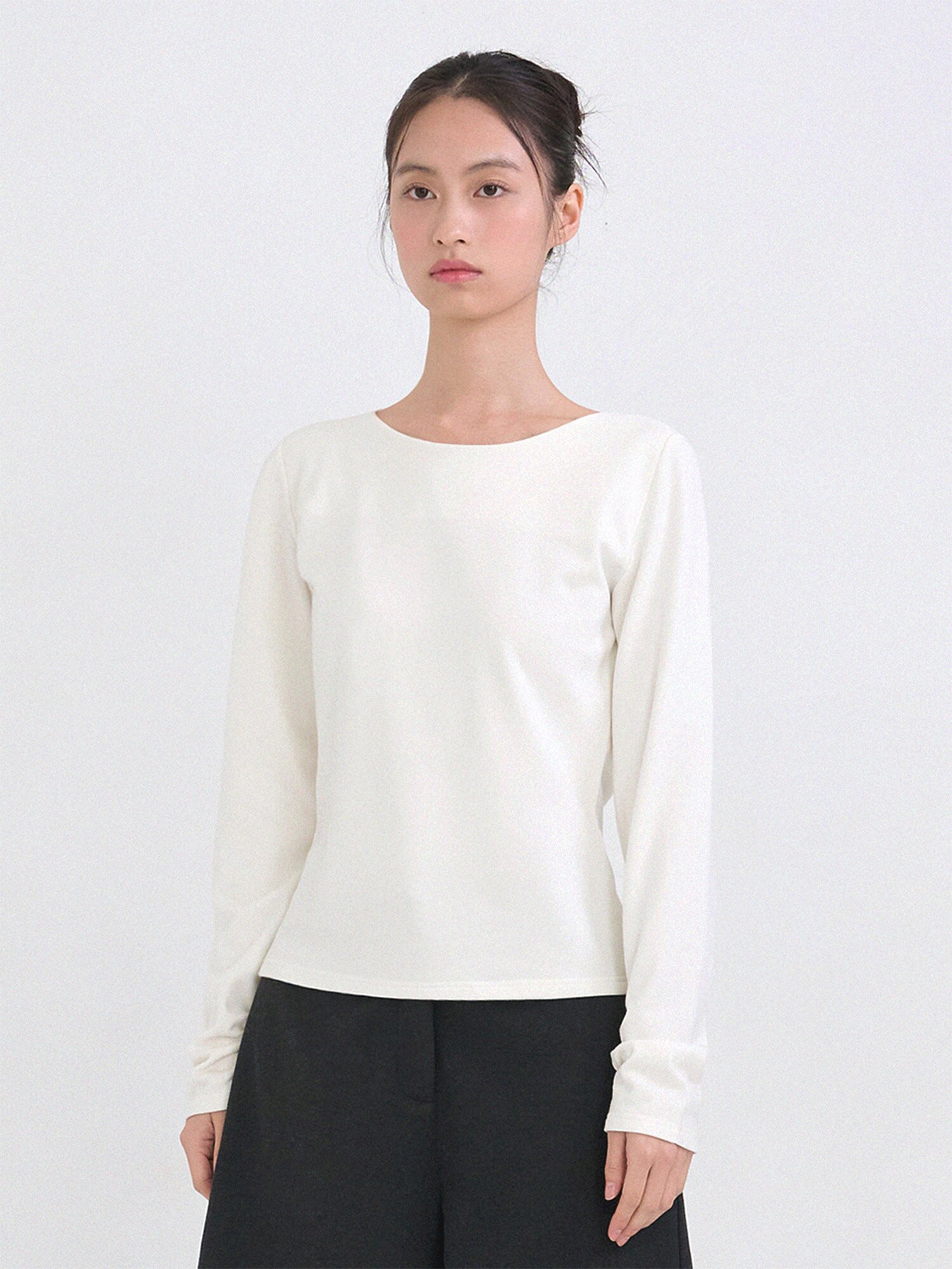 라미스 보트 넥 티