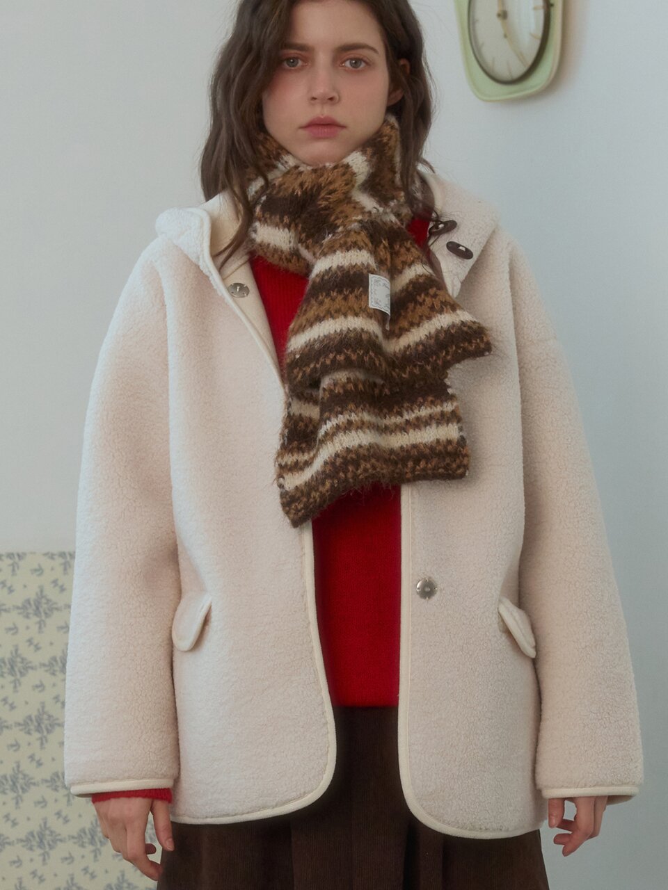WINTER CLOUD DUMBLE COAT_IVORY