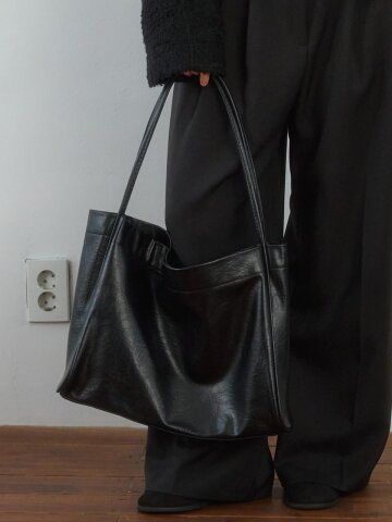 HEAL BASIC LAPTOP TOTE BAG_BLACK