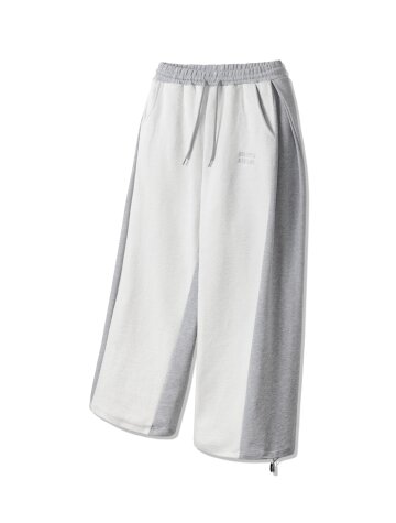 앨빈클로 미니 컬러 매치 핀턱 트레이닝 팬츠 DLX2982 (2 COLOR)