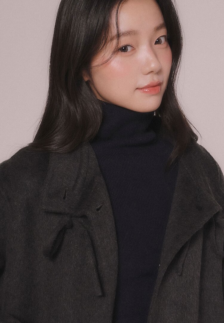 핸드메이드 울 하프 코트 (2color)