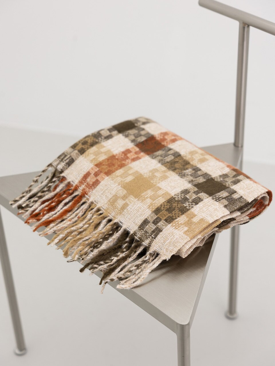 WD_Multicolor warm muffler_IVORY BROWN